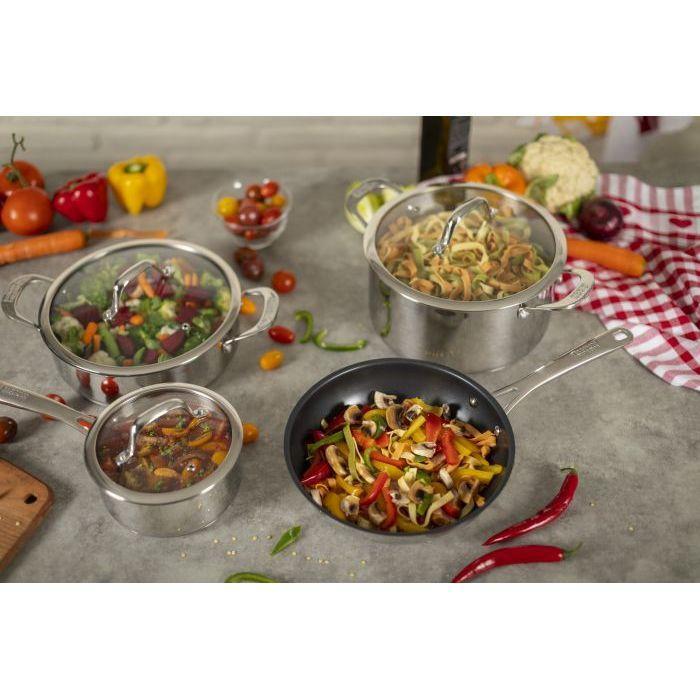 Kuhn Rikon Stainless Steel Non-Stick Allround Frying Pan - All Sizes