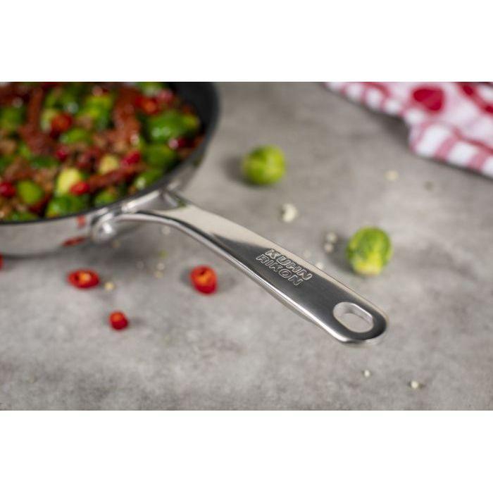 Kuhn Rikon Stainless Steel Non-Stick Allround Frying Pan - All Sizes