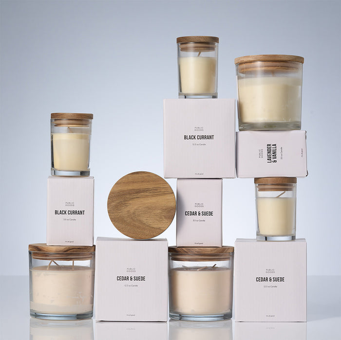 Public Goods Household Lavender & Vanilla Soy Candle