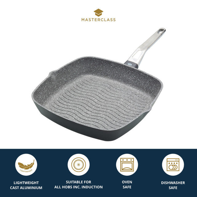 MasterClass Cast Aluminium Grill Pan
