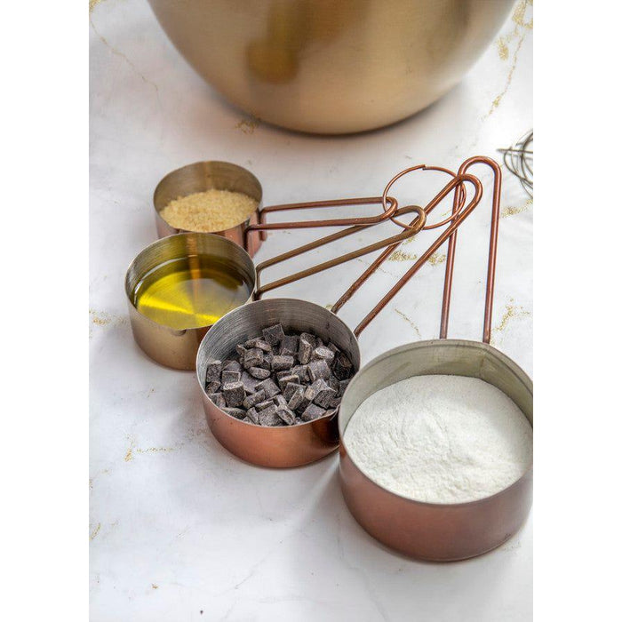 MasterClass Copper Finish Measuring Cup Set