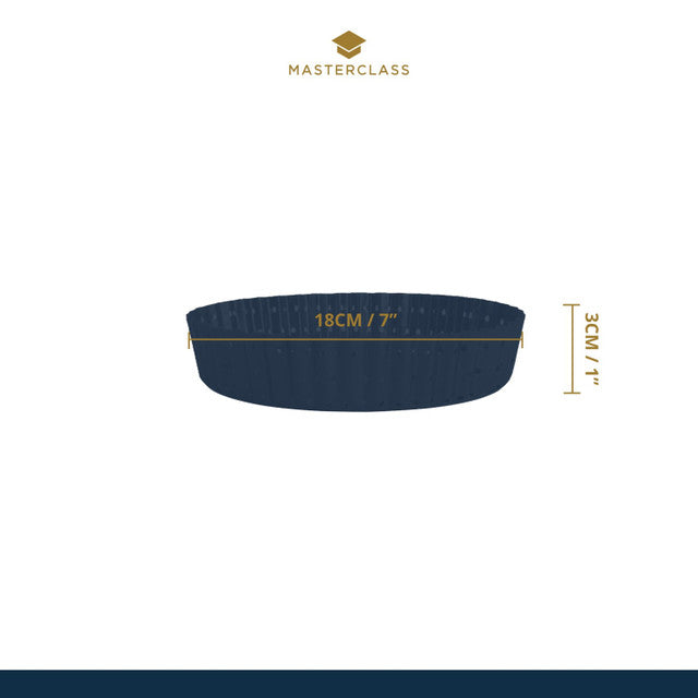 MasterClass Crusty Bake Non-Stick 18cm Fluted Round Flan