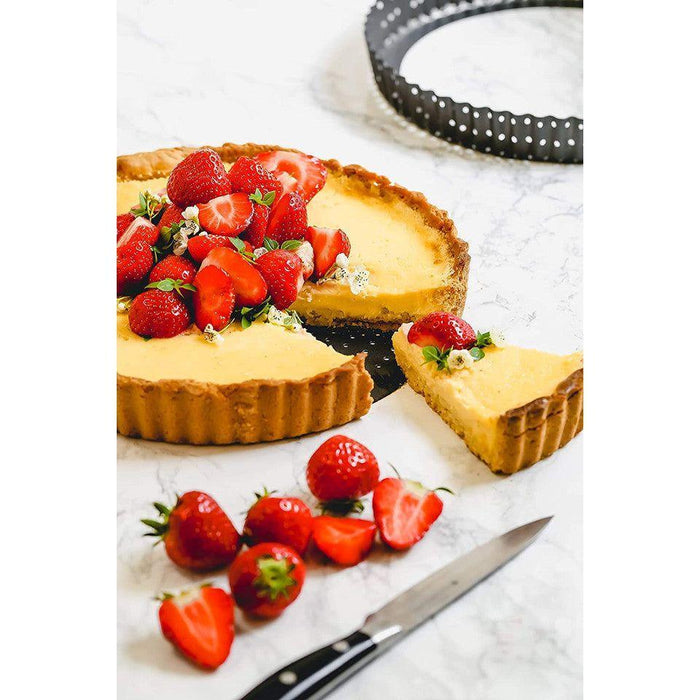 MasterClass Crusty Bake Non-Stick 25cm Fluted Round Flan