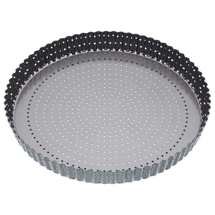 MasterClass Crusty Bake Non-Stick 30cm Fluted Round Flan