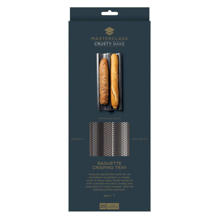 MasterClass Crusty Bake Non-Stick Baguette Tray