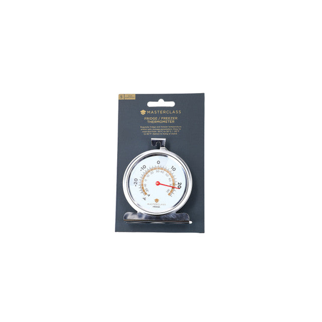 MasterClass Large Stainless Steel Fridge & Freezer Thermometer