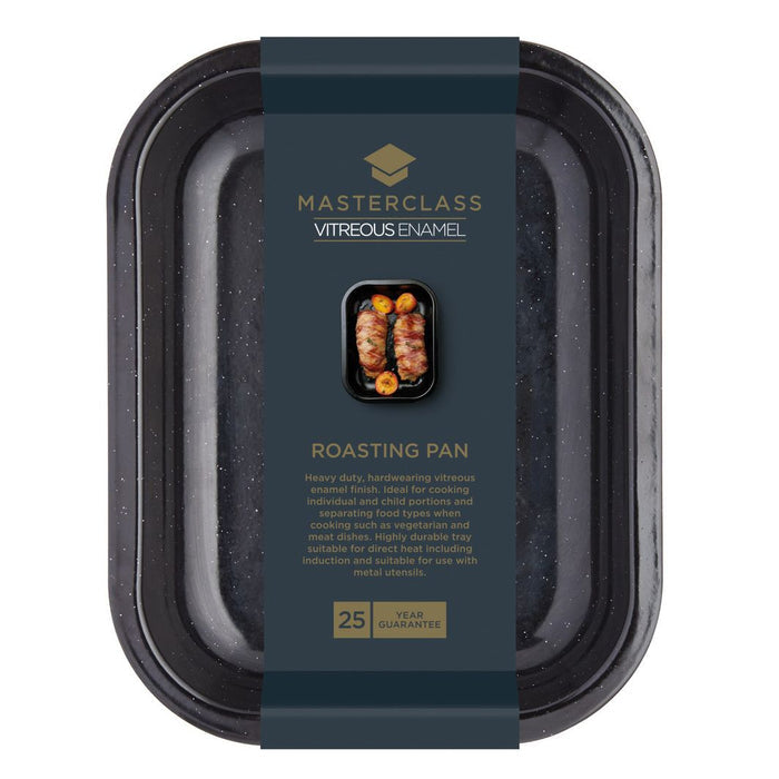 MasterClass Vitreous Enamel Medium Roasting Tray