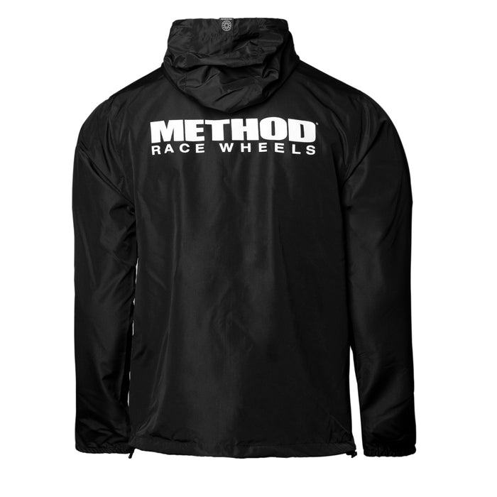 Method Brand Logo Windbreaker - Markdown | Zip-Up | Black