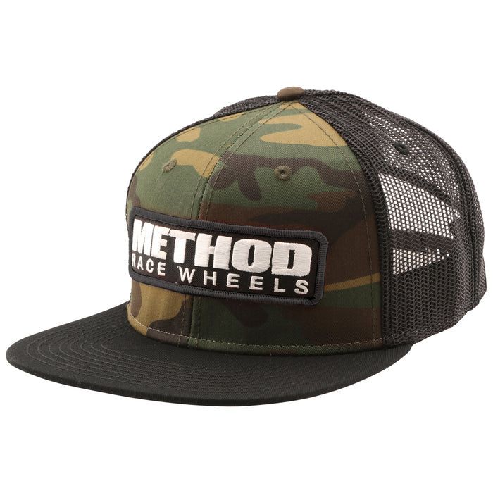 Method Camo Brand Trucker Hat - Markdown | Snapback | Camo - Black
