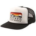Method Duner Trucker Hat - Markdown | Snapback | White - Black