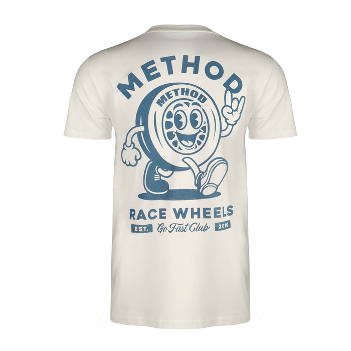 Method Go Fast Club Tee - Markdown | Ecru