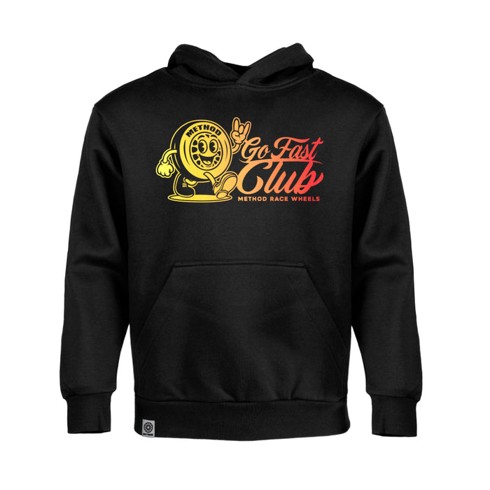 Method Go Fast Club Youth Pullover Hoodie | Black