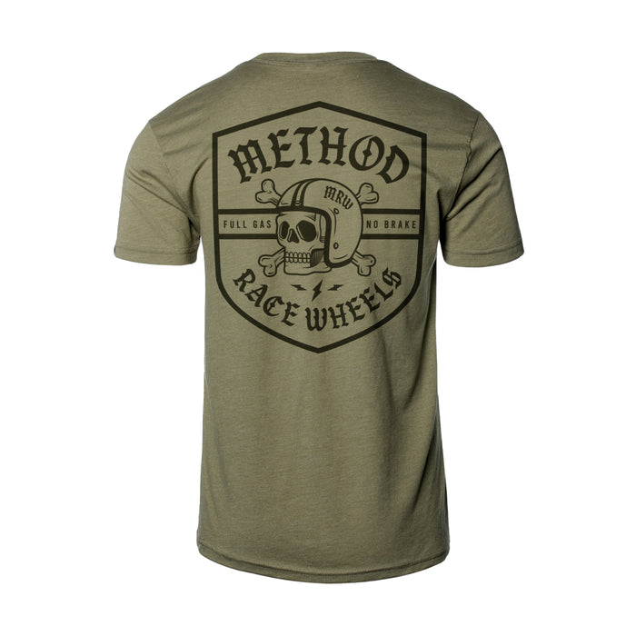 Method MRW Crest Tee - Markdown | Light Olive