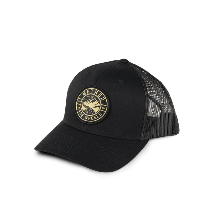 Method Prelander Curve Bill Trucker Hat - Markdown | Snapback | Black