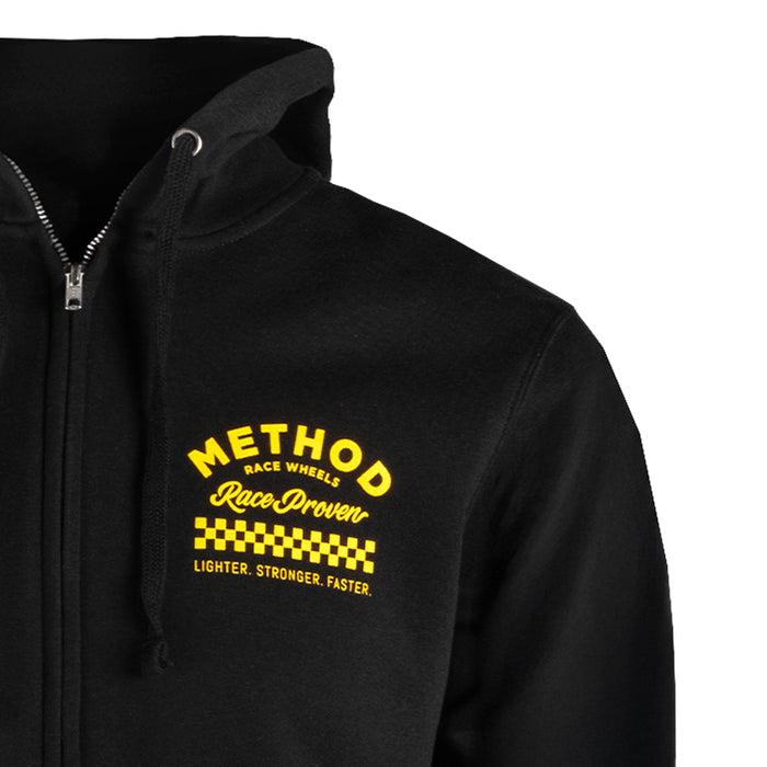 Method Race Shop Zip-Up Hoodie - Markdown | Black