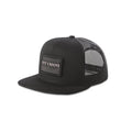Method Stars & Stripes Velcro Patch Flatbill Trucker - Markdown | Snapback | Black