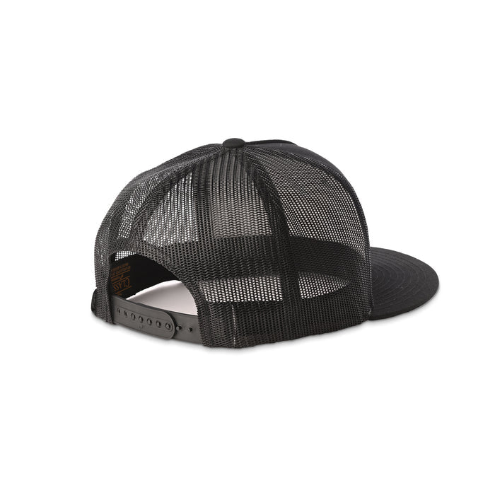 Method Stars & Stripes Velcro Patch Flatbill Trucker - Markdown | Snapback | Black