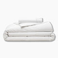 Public Goods Household Organic Cotton White Duvet Cover & Fitted Sheet Set