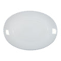 Pearl White Large Oval Platter