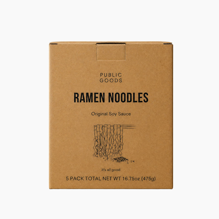Public Goods Grocery Ramen Noodles