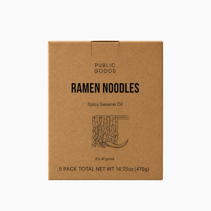 Public Goods Grocery Ramen Noodles