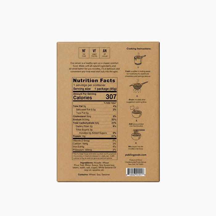 Public Goods Grocery Ramen Noodles