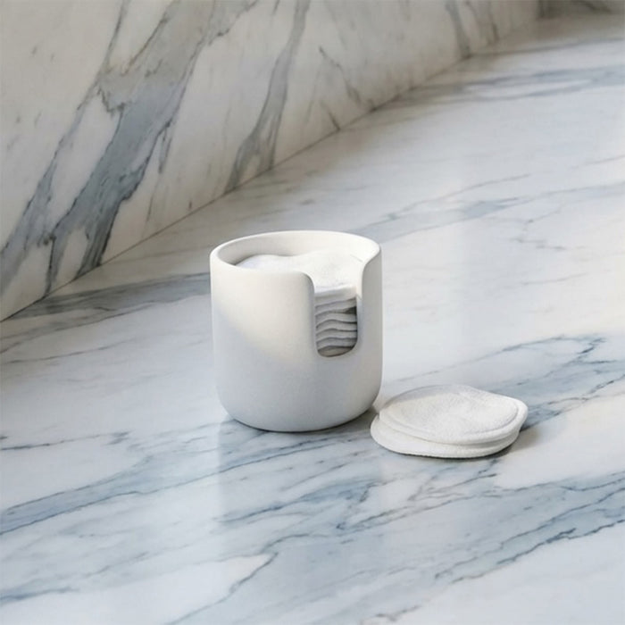 Public Goods Personal Care Stoneware Cleansing Rounds Holder