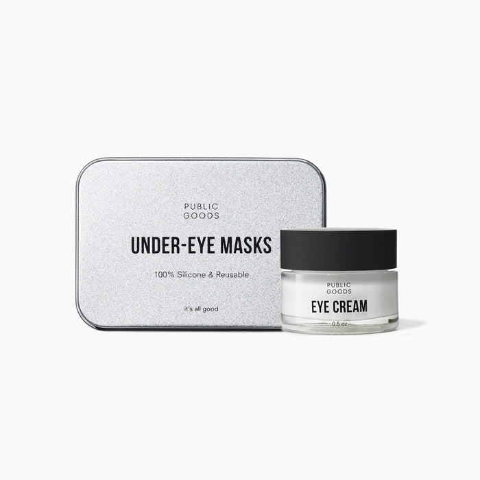 Public Goods Personal Care Reusable Under-Eye Masks