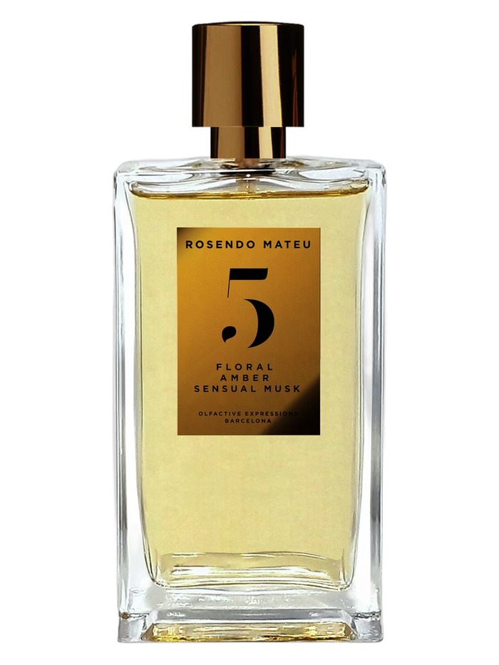Rosendo Mateu Nº 5 Floral, Amber, Sensual Musk | ClicScent