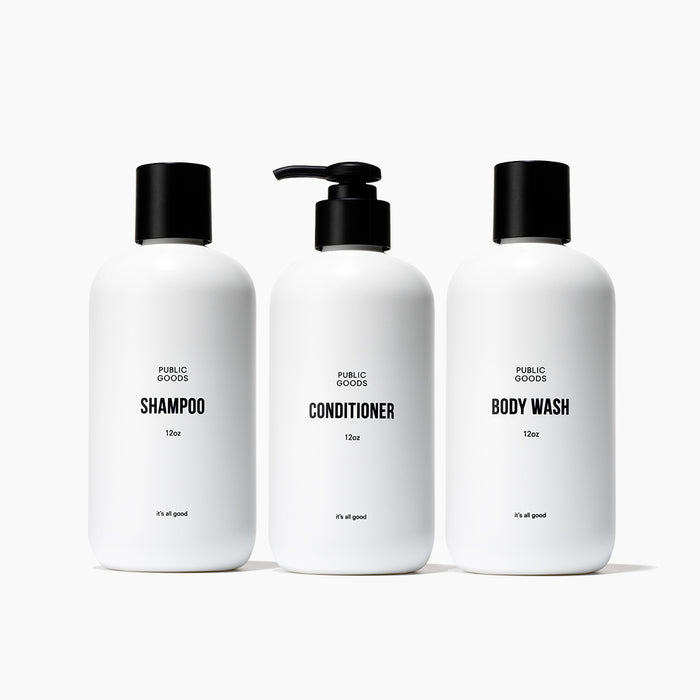 Public Goods Product Set Shower Essentials Set
