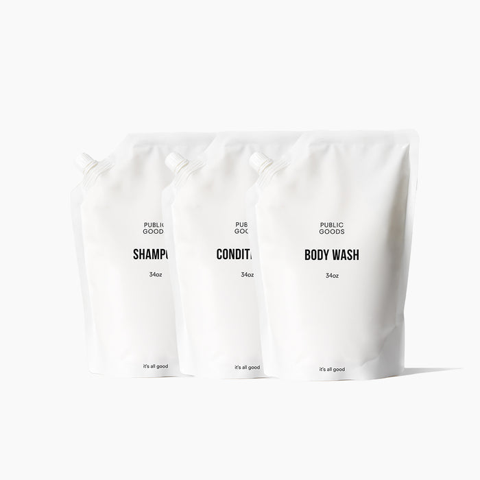 Public Goods Product Set Shower Essentials Set