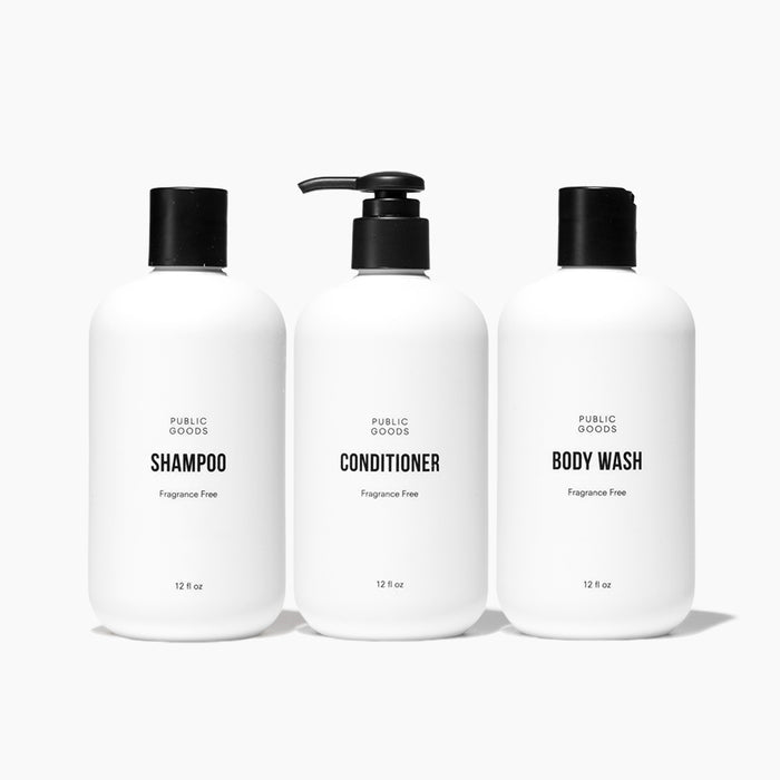 Public Goods Product Set Shower Essentials Set