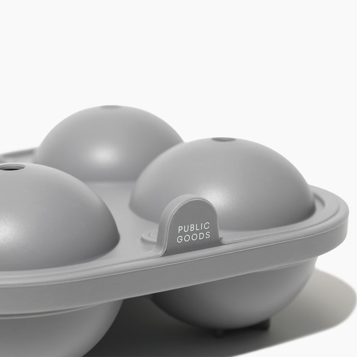 Public Goods Kitchen & Dining Silicone Ice Cube Trays & Sphere Mold Set