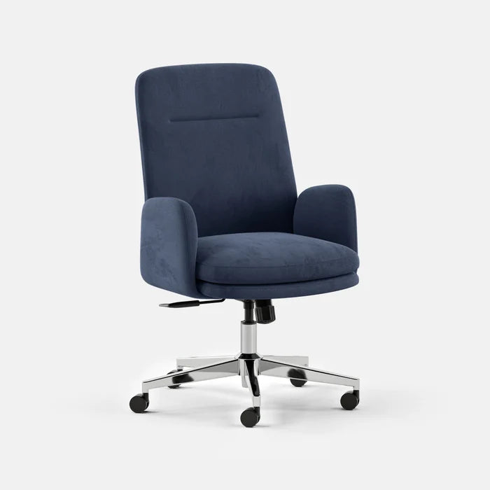 Indigo Velvet / High Back