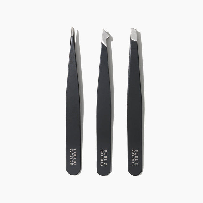 Public Goods Personal Care Stainless Steel Tweezers