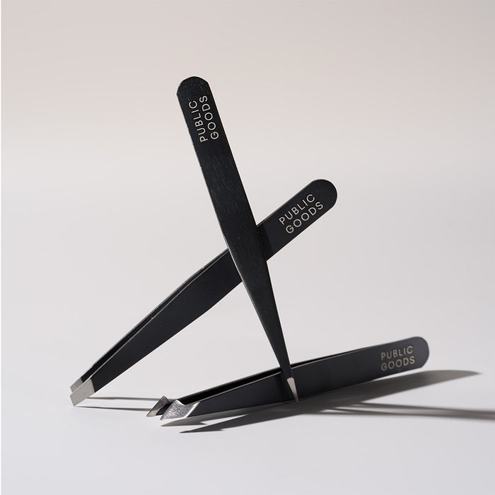 Public Goods Personal Care Stainless Steel Tweezers
