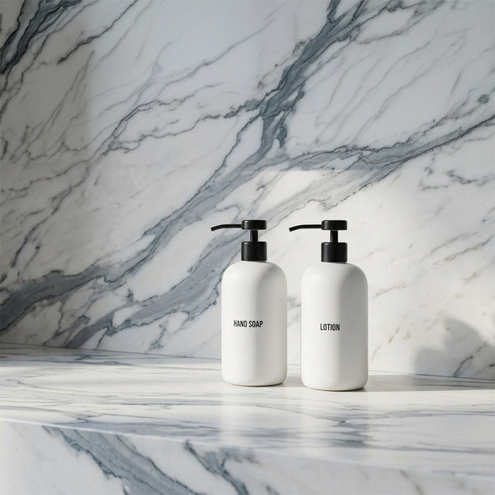Public Goods Household Stoneware Lotion Dispenser