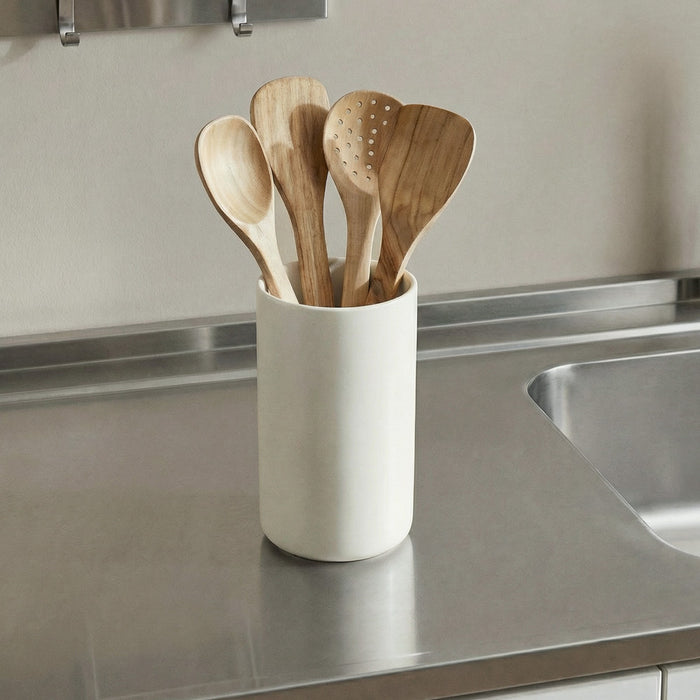 Public Goods Kitchen & Dining Stoneware Utensil Holder