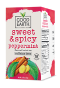Sweet and Spicy Peppermint Caffeine Free packaging