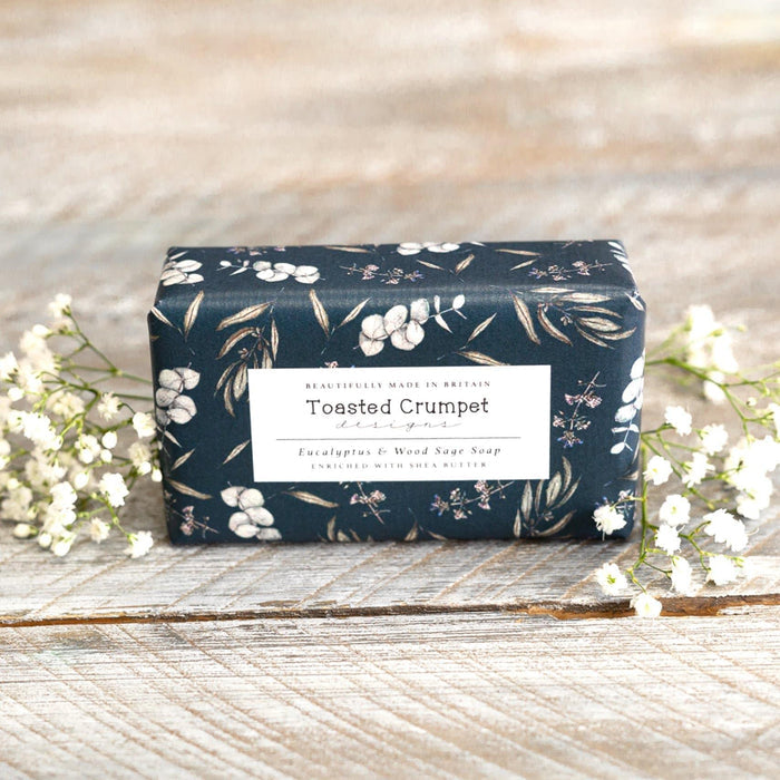 Toasted Crumpet  Eucalyptus & Wood Sage Soap