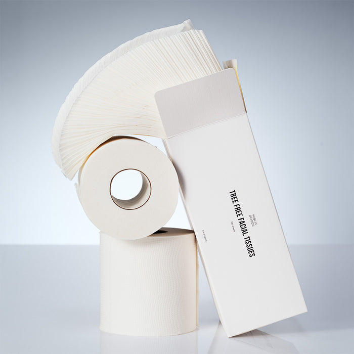 Public Goods Household Tree Free Facial Tissues