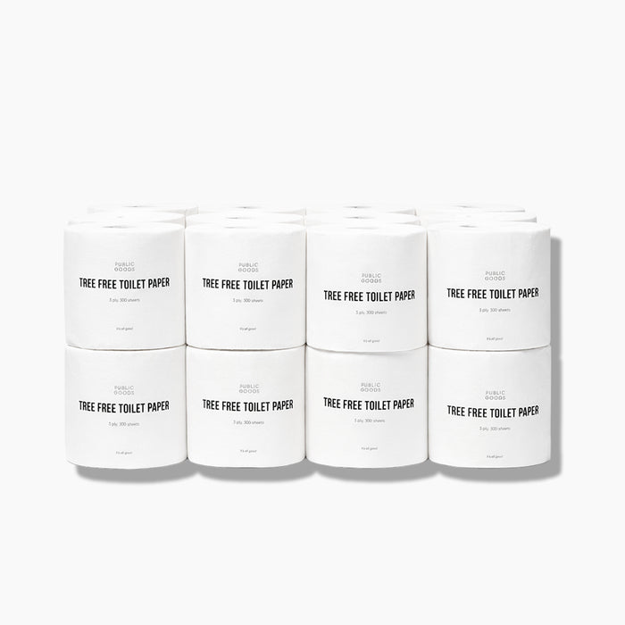 Public Goods Household Tree Free Toilet Paper