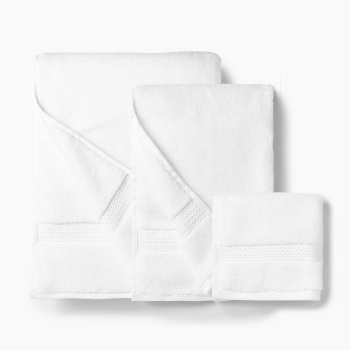 Public Goods Household Turkish Cotton White 500 GSM Towels