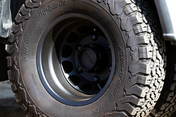 Rear wheel of the 901 dually sprinter van wheels