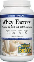 Whey Factors Vanille (1kg)cs