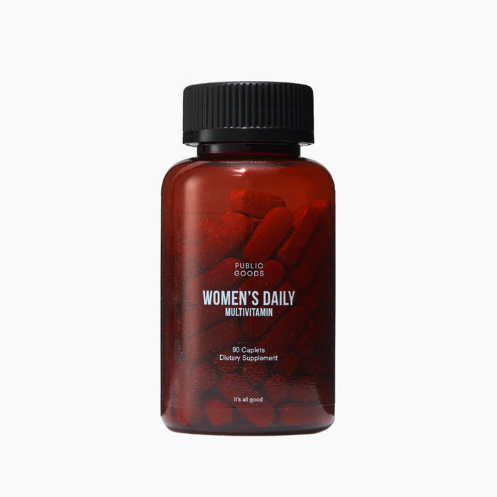 Public Goods Supplement Women's Daily Multivitamin