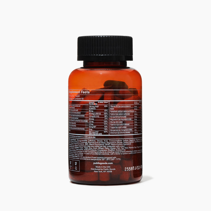 Public Goods Supplement Women's Daily Multivitamin