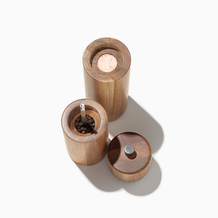 Public Goods Kitchen & Dining Wood Pepper Mill & Salt Shaker Set
